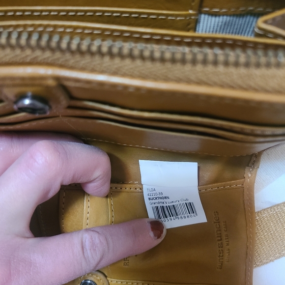 Aunts and Uncles Miss Apple Pie Messenger Bag - Picture 9 of 13